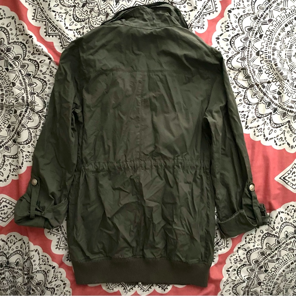 Green Cargo Jacket - image 5